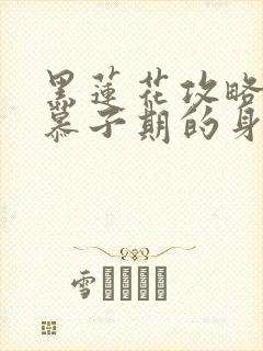 黑莲花攻略手册慕子期的身世