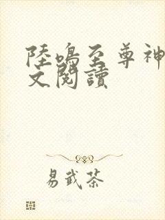 陆鸣至尊神殿全文阅读