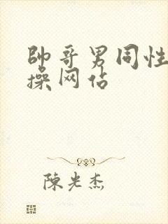 帅哥男同性恋互操网站