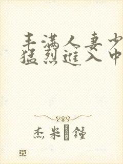 丰满人妻少妇被猛烈进入中文字幕封面