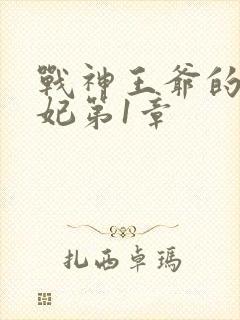 战神王爷的小医妃第1章