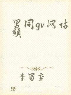 男同gv网站视频