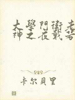 大学门卫老董女神之夜戴若希小说