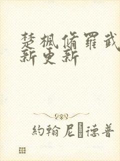 楚枫修罗武神最新更新