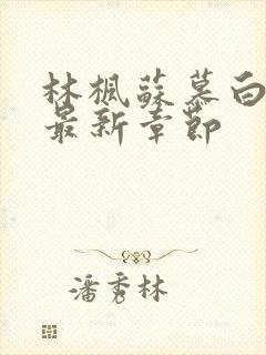 林枫苏慕白更新最新章节