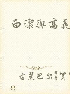 白洁与高义王申封面