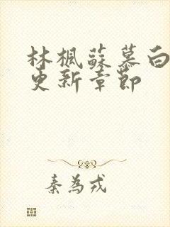 林枫苏慕白最新更新章节