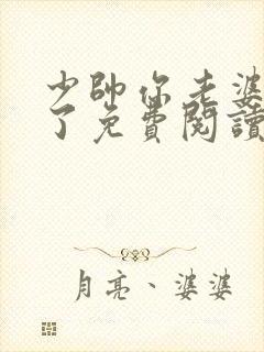 少帅你老婆又跑了免费阅读