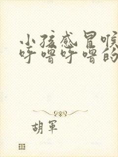 小孩感冒喉咙里呼噜呼噜的声音怎么办