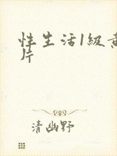 性生活1级黄色片封面