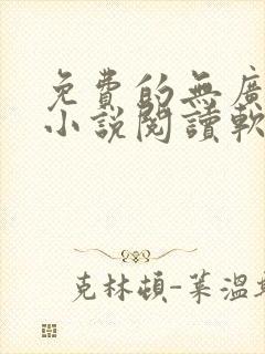 免费的无广告的小说阅读软件