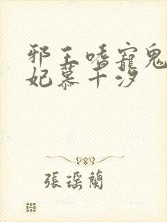 邪王嗜宠鬼医狂妃慕千汐