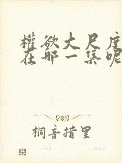 权欲大尺度床戏在哪一集呢