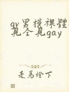 gv男模裸体全见全见gay