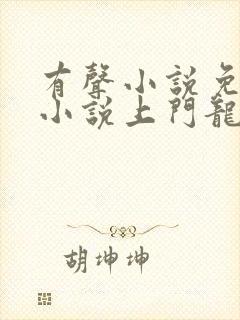 有声小说免费听小说上门龙婿