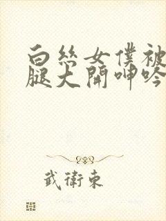 白丝女仆被c双腿大开呻吟