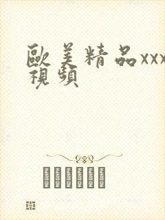 欧美精品xxx视频