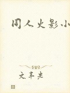 同人火影小说封面