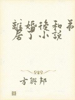 离婚后和弟弟同居了小说