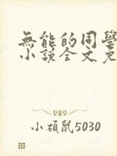 无能的同学妈妈小说全文免费阅读封面