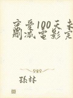 密爱100天未删减电影完整版