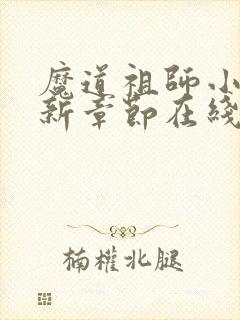 魔道祖师小说最新章节在线