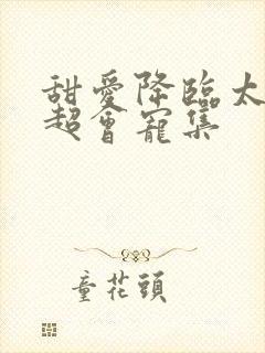 甜爱降临太子爷超会宠集