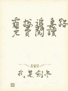 霸总追妻路漫漫免费阅读封面