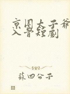 京圈太子爷宠我入骨短剧