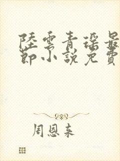 陆云青瑶最新章节小说免费阅读封面