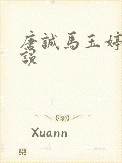 唐诚马玉婷的小说