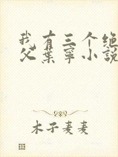 我有三个绝色师父叶宁小说全文免费阅读