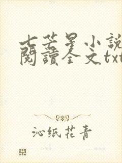 七芒星小说免费阅读全文txt