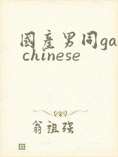 国产男同gay chinese