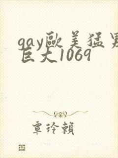 gay欧美猛男巨大1069封面