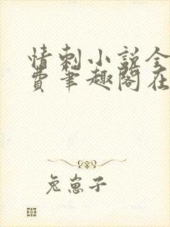 情刺小说全文免费笔趣阁在线阅读封面