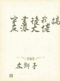 穿书后我搞到了反派大佬