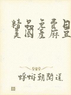 精品免费日韩欧美国产麻豆封面