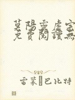 莫阳灵虚宗小说免费阅读无弹窗封面