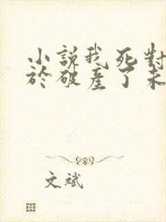 小说我死对头终于破产了未删减小说