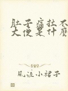 肚子痛拉不出来大便是什么原因