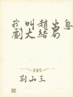 我叫赵出息电视剧大结局