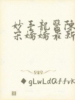 妙手龙医陈万里宋娇娇最新封面