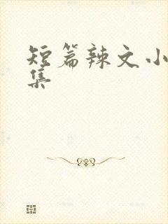 短篇辣文小说合集