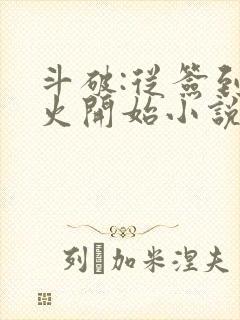 斗破:从签到异火开始小说 小说