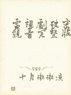 电视剧破密免费观看完整版高清