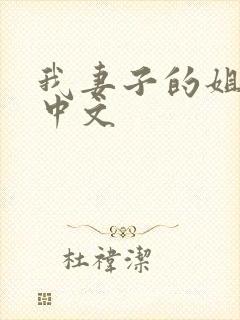 我妻子的姐姐3中文