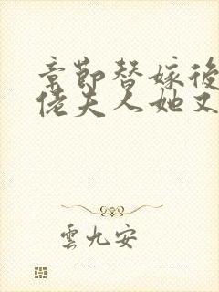 章节替嫁后,大佬夫人她又野又飒