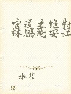 官道之绝对权力林鹏飞安江小说手机版