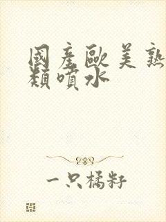 国产欧美熟妇另类喷水